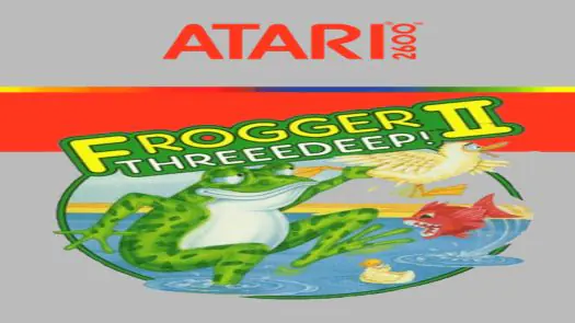 Frogger II - Threedeep! (1983) (Parker Bros) game