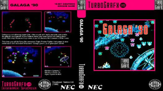 Galaga '90 game