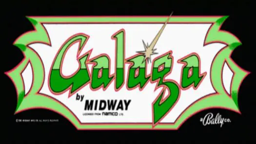 Galaga (Midway set 1 with fast shoot hack) game