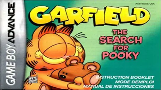 Garfield - The Search For Pooky (E) game