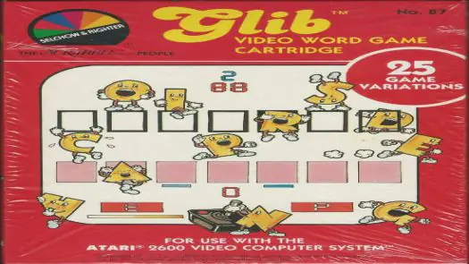 Glib (1983) (Selchow & Righter) game