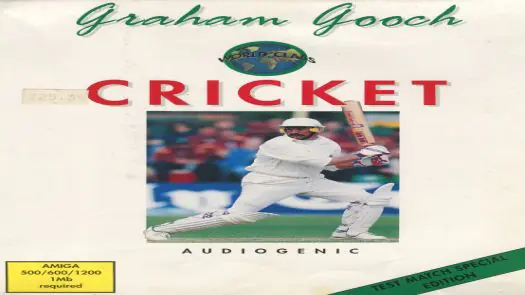 Graham Gooch World Class Cricket game