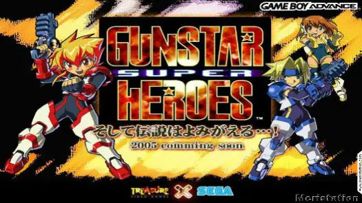 Gunstar Future Heroes (E) game