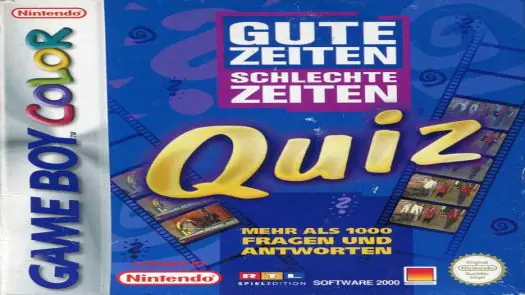 Gute Zeiten Schlechte Zeiten Quiz game