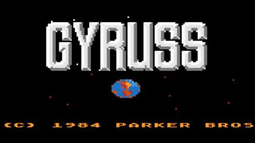 Gyruss (1982) (Parker Bros) game