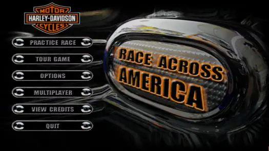 Harley-Davidson - Race Across America game