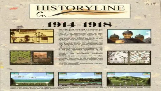 Historyline 1914-1918_Disk3 game