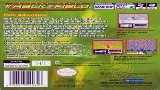 International Track & Field game