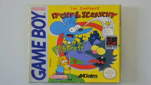 Itchy & Scratchy - Miniature Golf Madness game