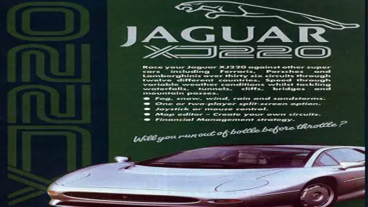 Jaguar XJ220_Disk2 game