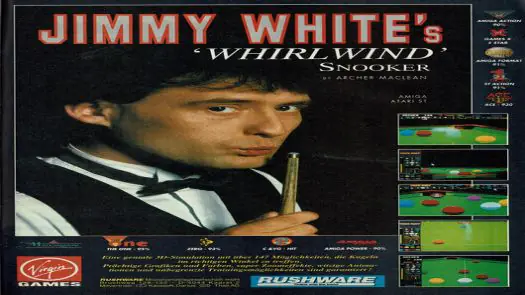 Jimmy White's 'Whirlwind' Snooker game