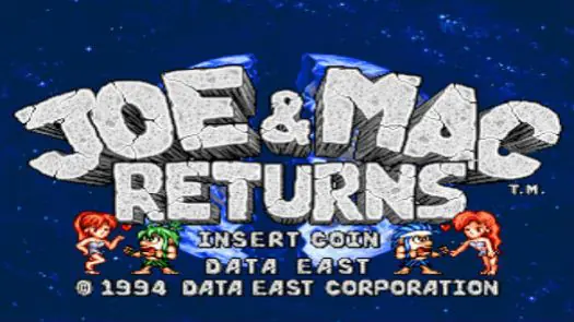 Joe & Mac Returns (World, Version 1.1, 1994.05.27) game