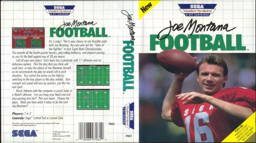 Joe Montana Football game