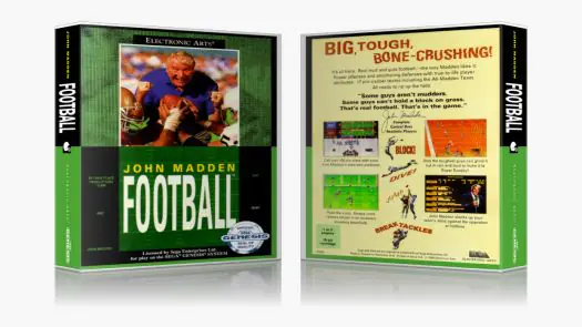 John Madden Football - Pro Football game