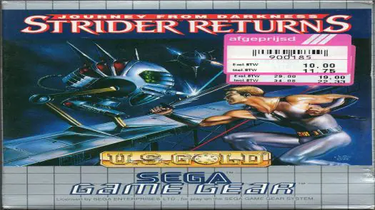 Journey From Darkness - Strider Returns (JUE) [c] game