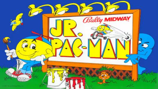 Jr. Pac-Man game