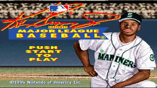 Ken Griffey Jr. Presents Major League Baseball game