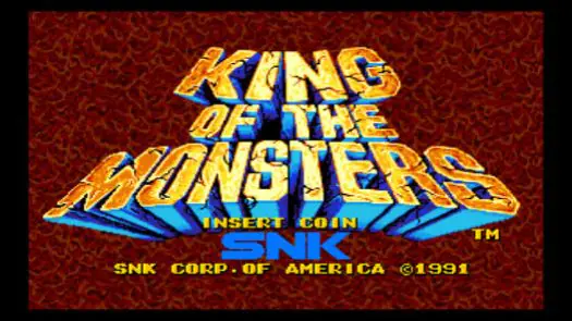 King of the Monsters (set 1) game