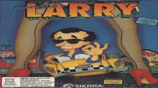 Leisure Suit Larry - In The Land Of The Lounge Lizards game