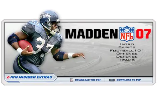 Madden NFL 07 game