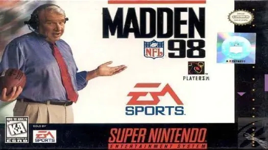 Madden NFL '98 game