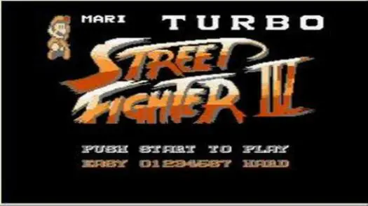 Mari Street Fighter 3 Turbo game