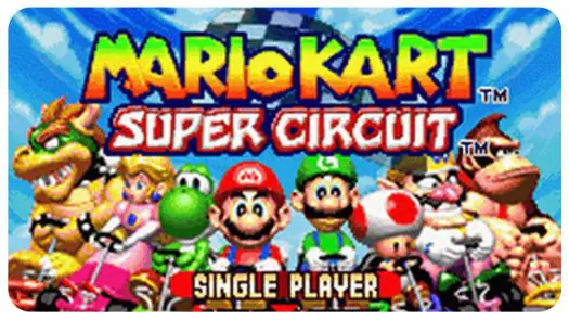 Mario Kart: Super Circuit game