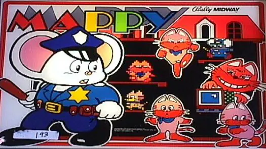 Mario Mappy (Mappy Hack) game