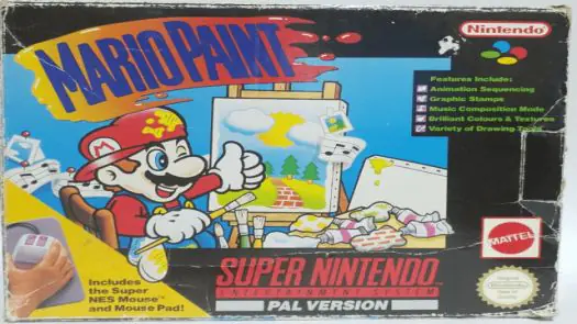 Mario Paint (JU) [h1] (Joystick) game