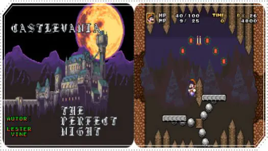 MarioVania (Castlevania 3 Hack) game