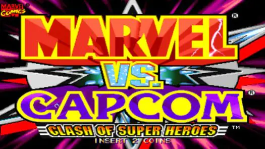 Marvel Vs. Capcom Clash of Super Heroes (Asia 980112) game