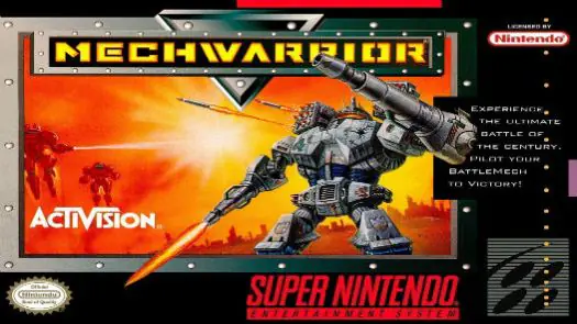 Mechwarrior game