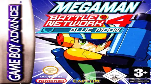 Mega Man Battle Network 4 Blue Moon game