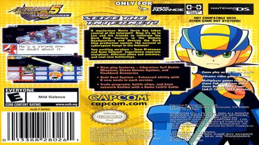 Mega Man Battle Network 5 Team Protoman game