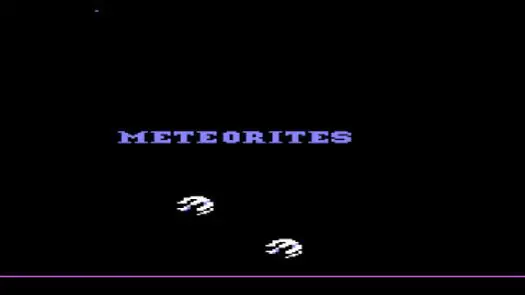 Meteorites (1983) (Electra Concepts) game