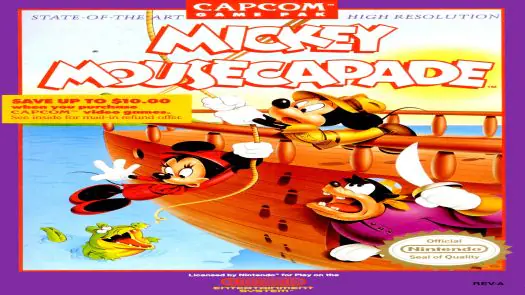 Mickey Mousecapade game