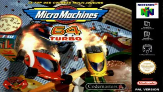 Micro Machines 64 Turbo (Europe)  game