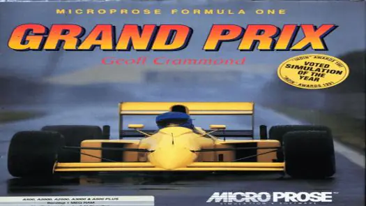 MicroProse Formula One Grand Prix_Disk1 game