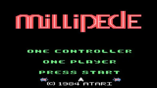 Millipede (1984) (Atari) game