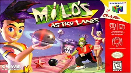 Milo's Astro Lanes (E) game