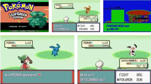 Moemon Leaf Green game