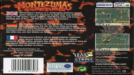 Montezuma's Return game