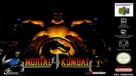 Mortal Kombat 4 (Europe) Game