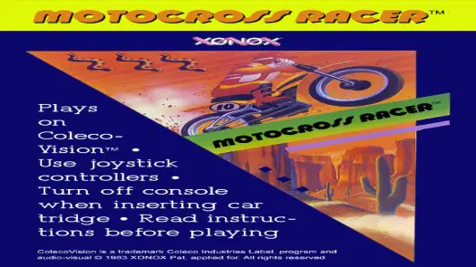 Motocross Racer (1983) (Xonox) game