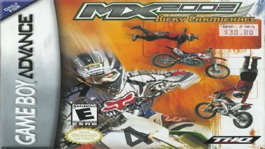 MX 2K2 Ricky Carmichael game