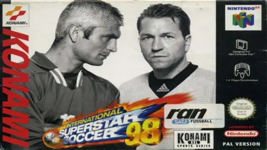 International Superstar Soccer '98 game