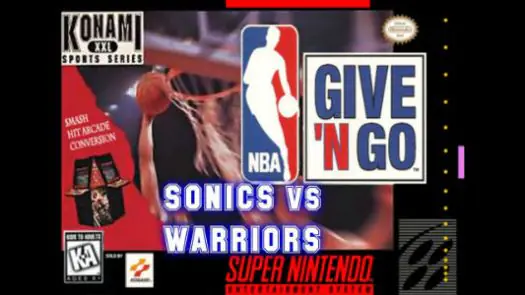 NBA Give 'N Go game