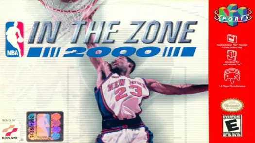 NBA in the Zone 2000 (E) game