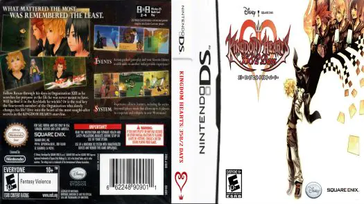 Kingdom Hearts - 358-2 Days (US) game