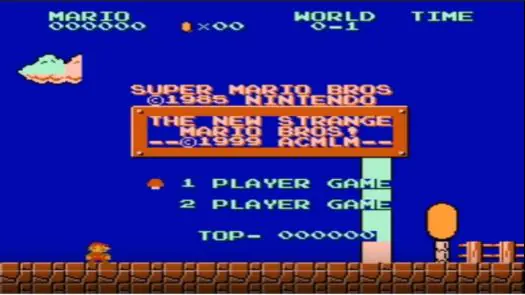 New Strange Mario Bros (SMB1 Hack) game